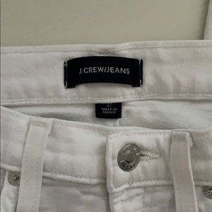 J.Crew White Toothpick Jeans siz 27